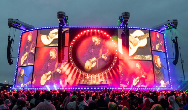 Sennheiser for Ed Sheeran's The Loop Tour © Mark Surridge
