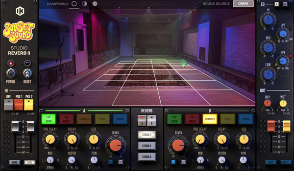 Sunset Sound Studio Reverb II