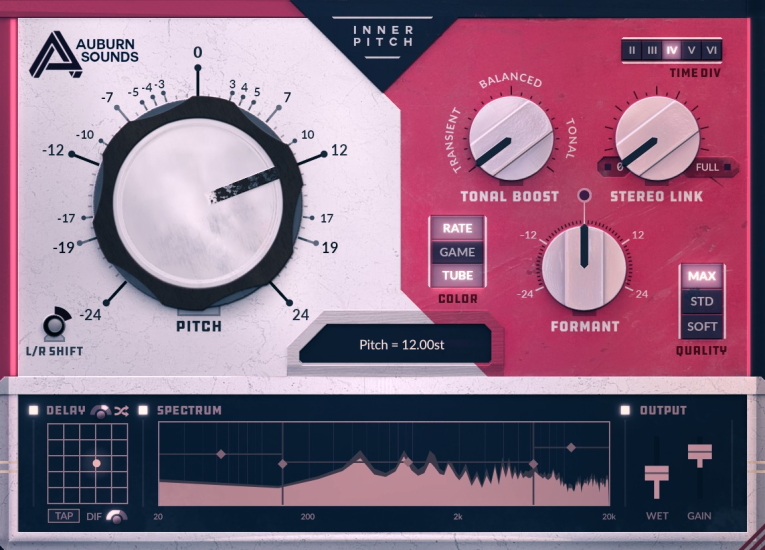 AuburnSounds InnerPitch GUI