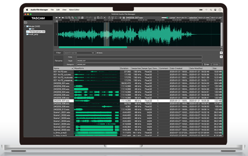 Tascam AudioManager