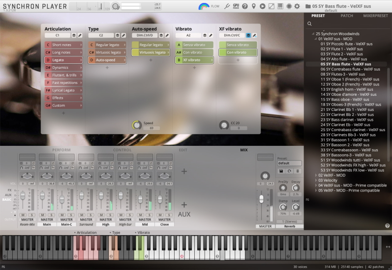 VSL SynchronSpecialWoodwinds GUI small