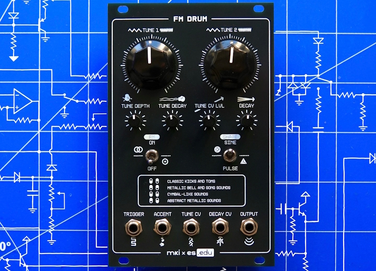 EricaSynths EDU DIY FM Drum