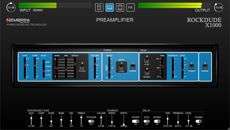 Nembrini Audio RockdudeX1000