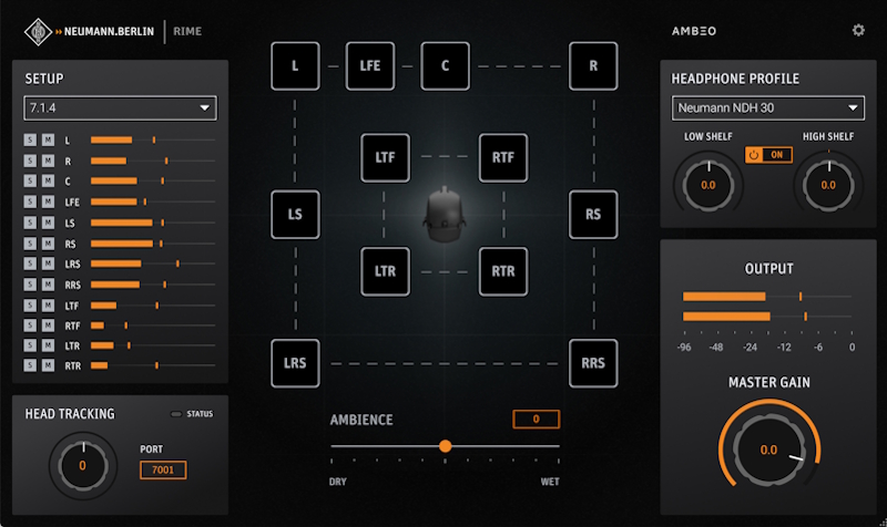 Neumann RIME Topview Screenshot