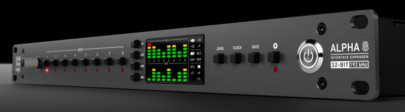 SSL ALPHA 8 front angle
