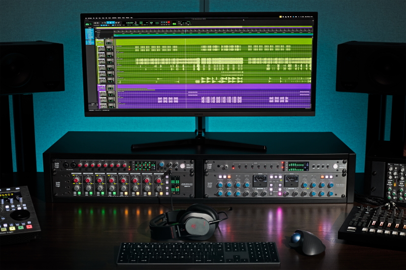 SSL ALPHA 8 studio