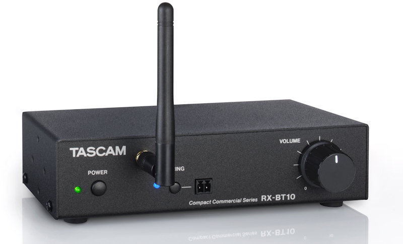 Tascam RX BT10 front