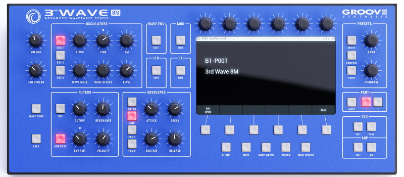 GrooveSynthesis 3rdWave 8M topshot