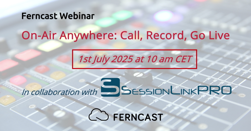Ferncast Webinar SessionLinkPRO Invite English