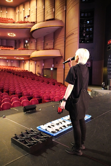Sennheiser Takarazuka Microphone tests