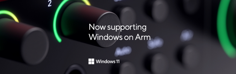 Focusrite Windows on Arm News EN