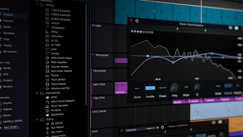 Tracktion WaveformFree 13 5
