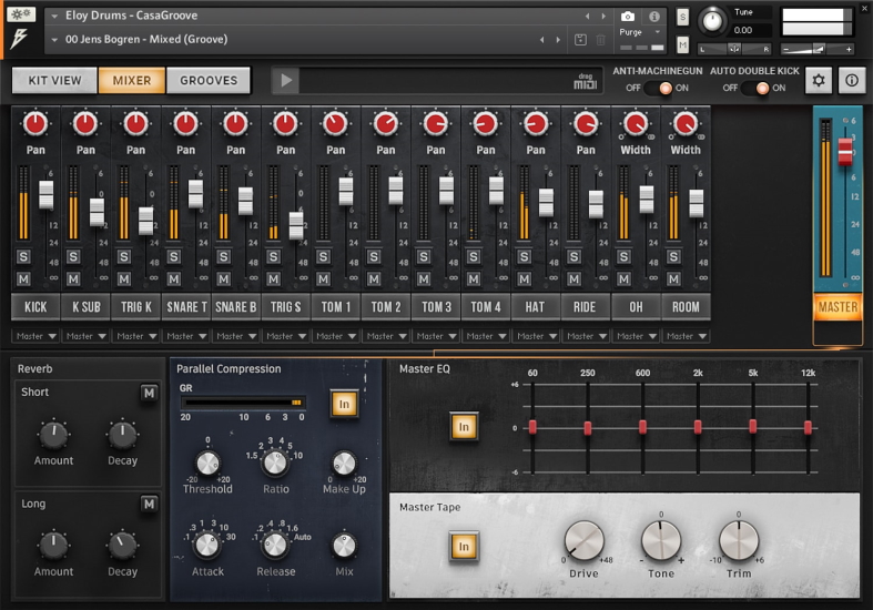 BorgrenDigital CasaGroove Mixer