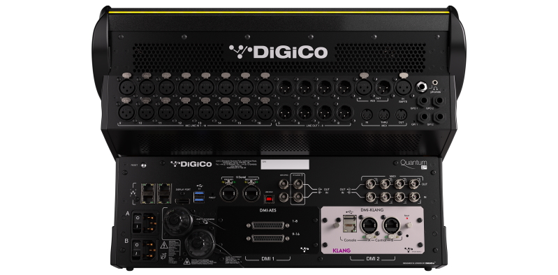 DiGiCo Quantum112 rear