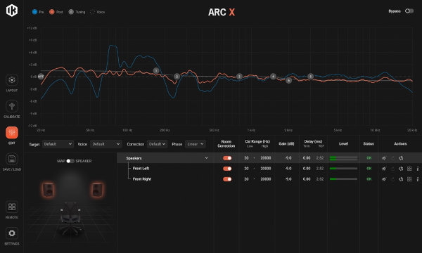 IK arc x software
