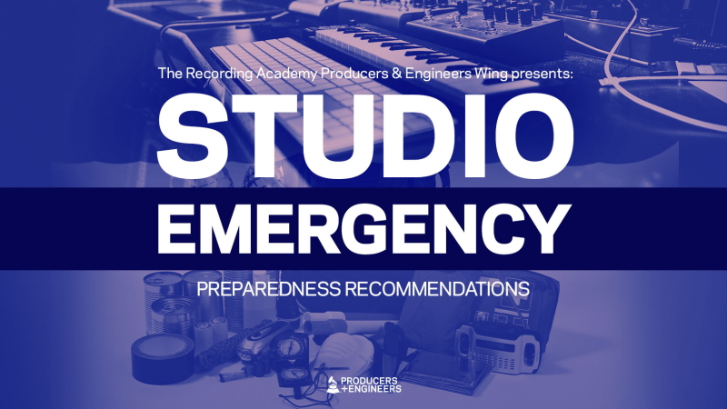 RecordingAcademyPE Studio Emergency