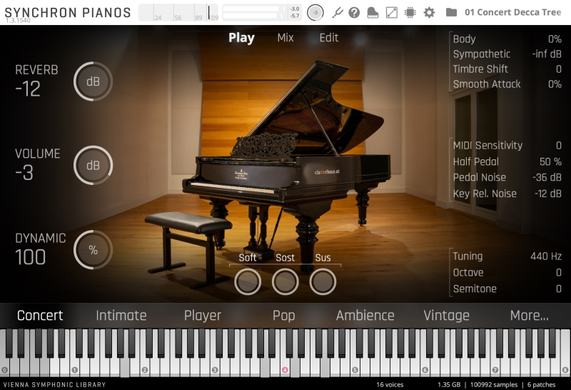 VSL StudioConcertD187 GUI Main new