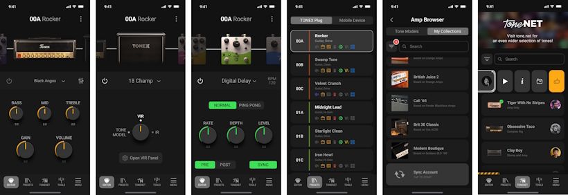 IK Multimedia tonex plug GUI small
