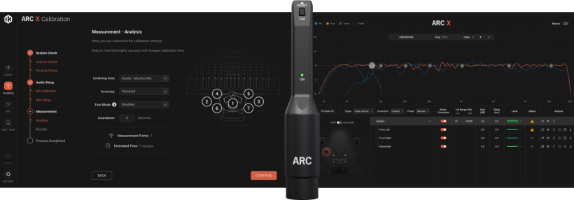 IK iLoudSub calibration small