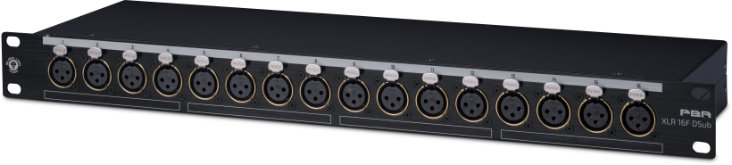 BlackLionAudio PBR XLR 16F DSub