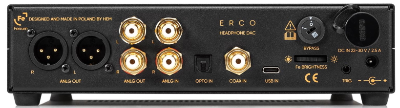 Ferrum ERCO DAC rear