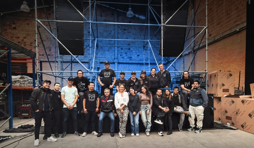 MartinAudio PeopleLight team