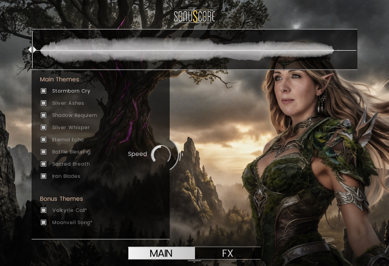 Sonuscore FantasyVocalPhrases GUI Main