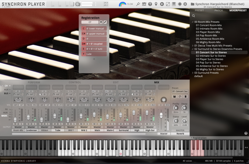 VSL SynchronHarpsichordBlanchet GUI Precision small
