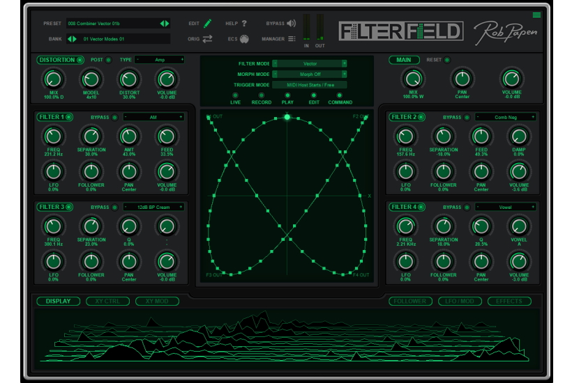 RobPapen explorer 11 FilterField