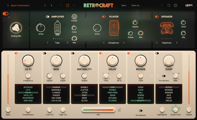 UJAM Retrocraft UID