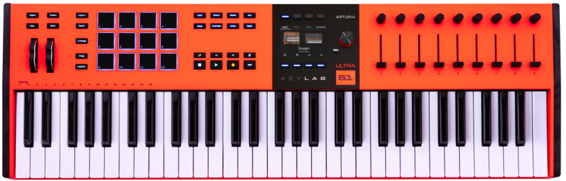 Arturia KeyLab Ultra 61 top small