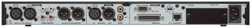 TASCAM SS R300N rear