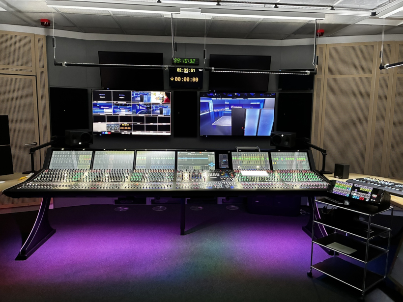 Lawo RTL Studio Control Room TR 1