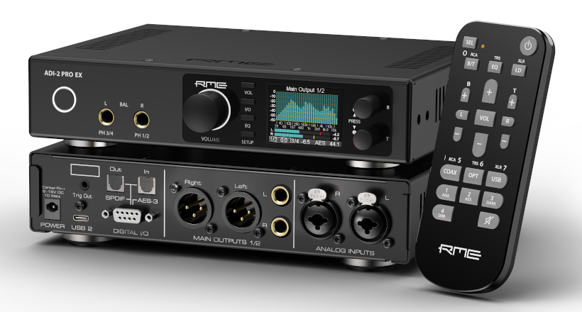 RME ADI 2 Pro EX Perspective MRC