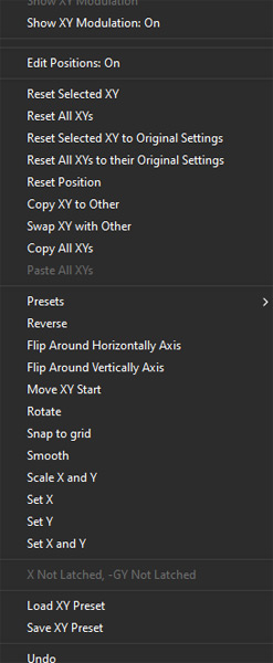 51 xy menu