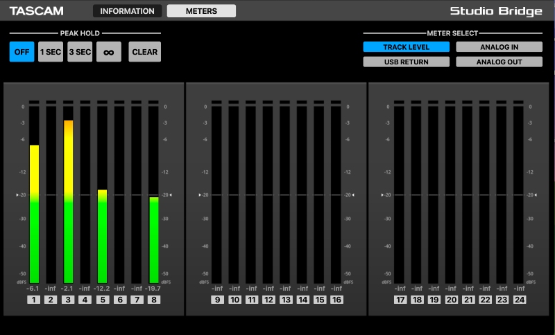 12 TascamStudiobridge ModelMix