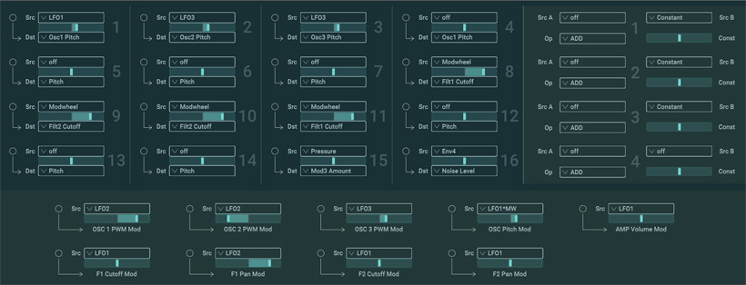 13 matrix